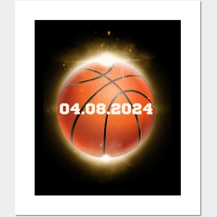 Lispe Eclipse of Sun by College Basketball 04.08.2024 Posters and Art